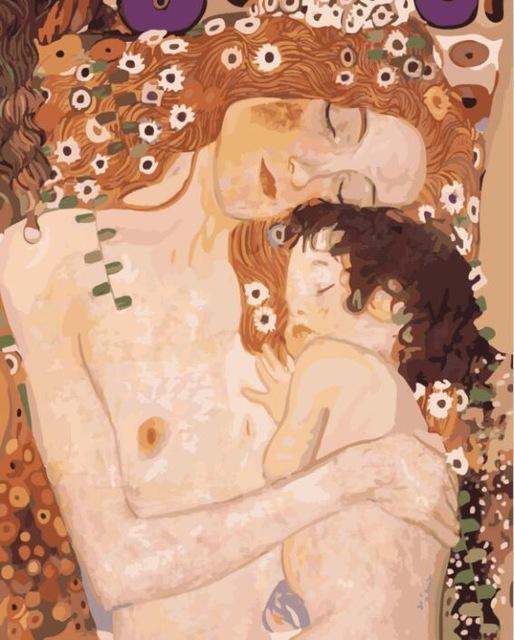 Klimt mom and child